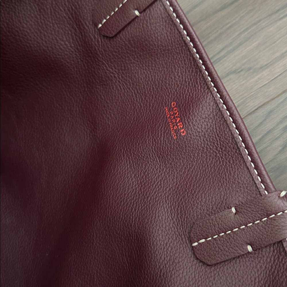 Goyard Anjou PM Bag Burgundy - Picture 11 of 12